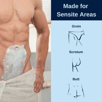 No Hair Crew INTIMATE Hair Removal Cream for Men