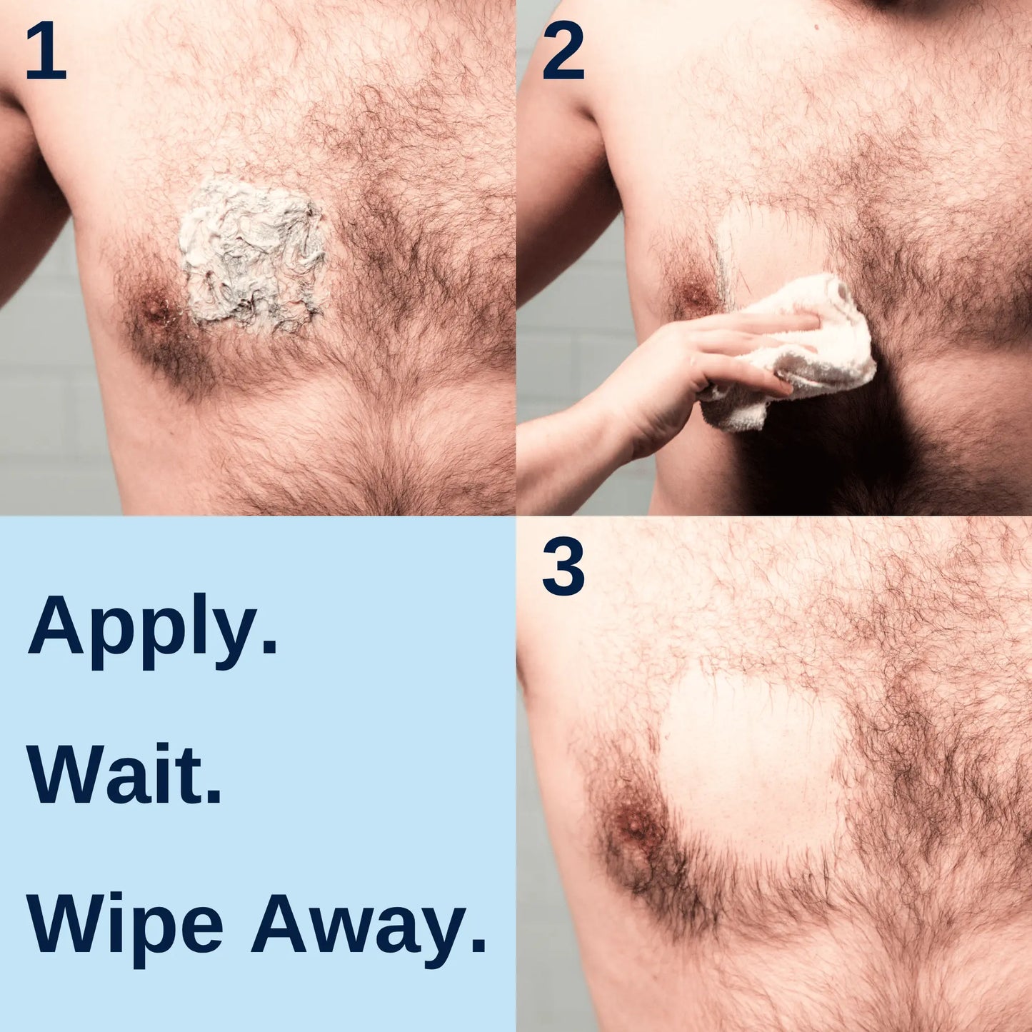 No Hair Crew INTIMATE Hair Removal Cream for Men