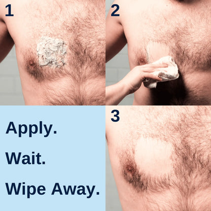 No Hair Crew INTIMATE Hair Removal Cream for Men