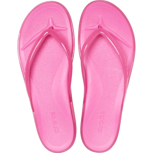 Crocs Women's Miami Round Toe Flip Flops