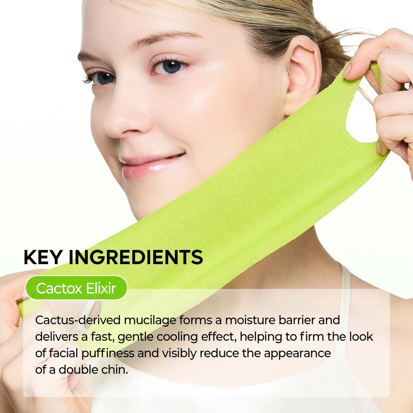 CACTOX V-LIFTING MEWING BAND with Cactus Cooling Reduce Puffiness
