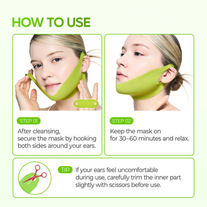 CACTOX V-LIFTING MEWING BAND with Cactus Cooling Reduce Puffiness