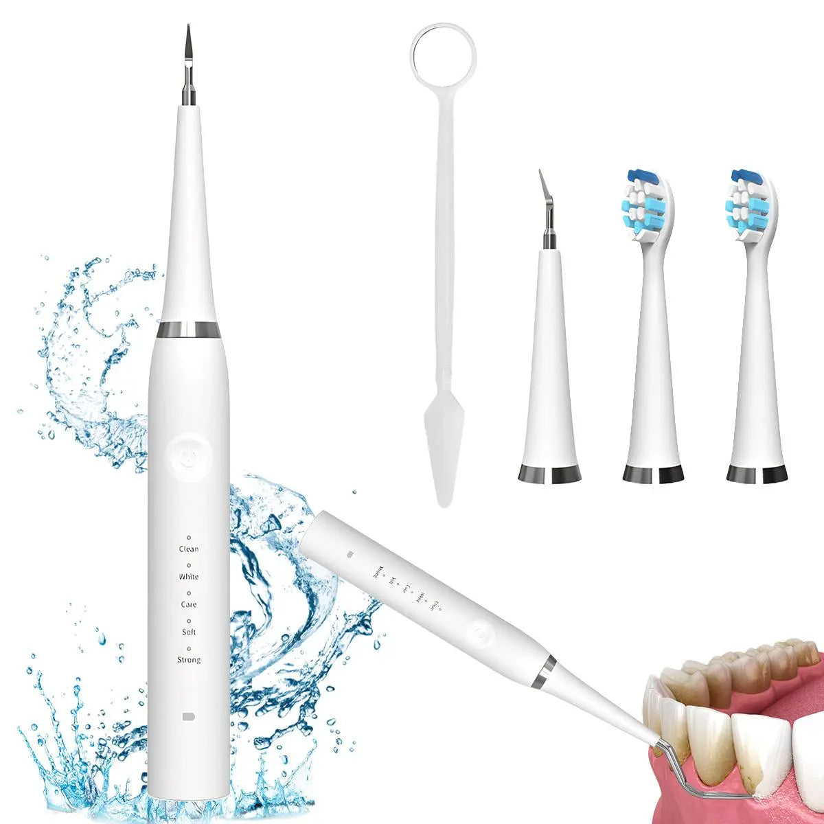 Ultrasonic Dental Plaque Remover for Humans & Pets