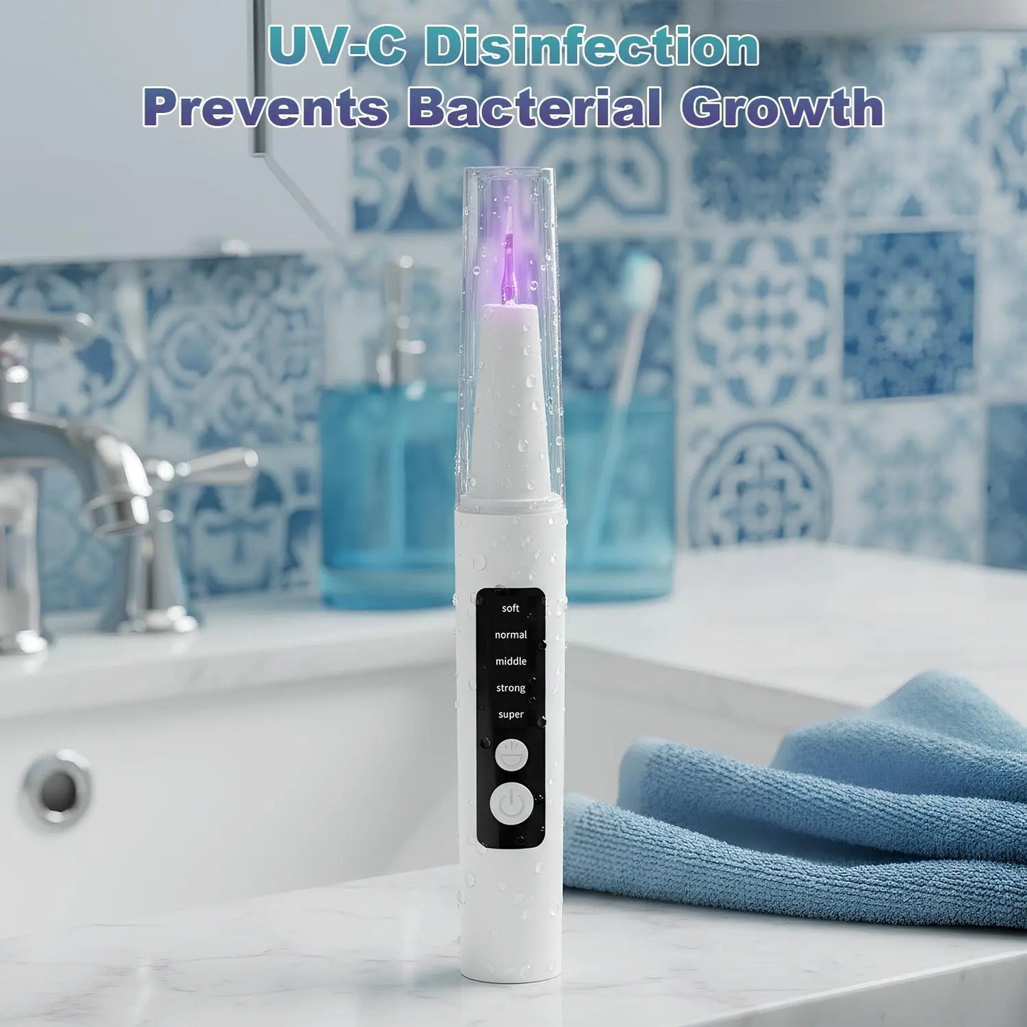 Ultrasonic Dental Plaque Remover for Humans & Pets