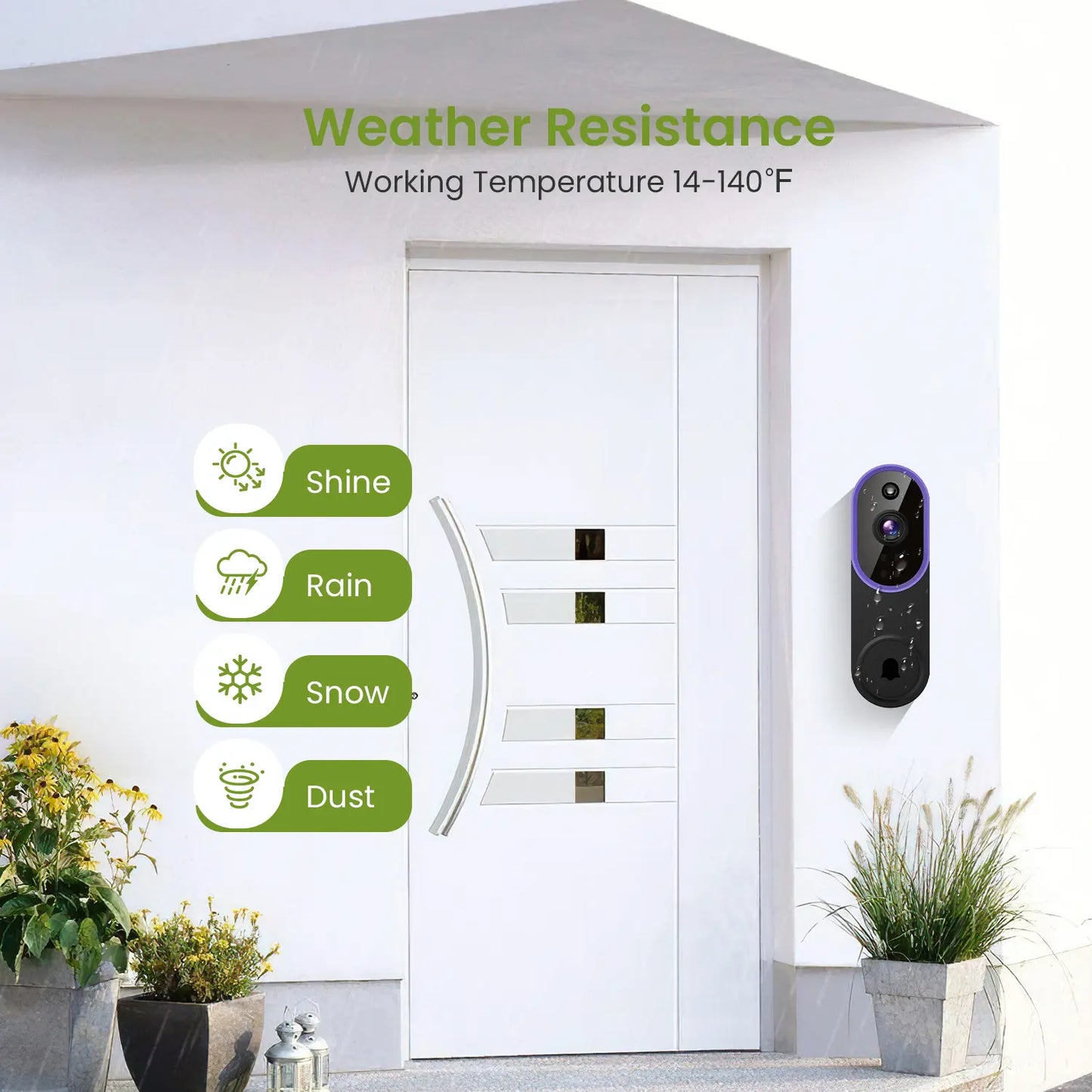 Wireless Video Doorbell Camera