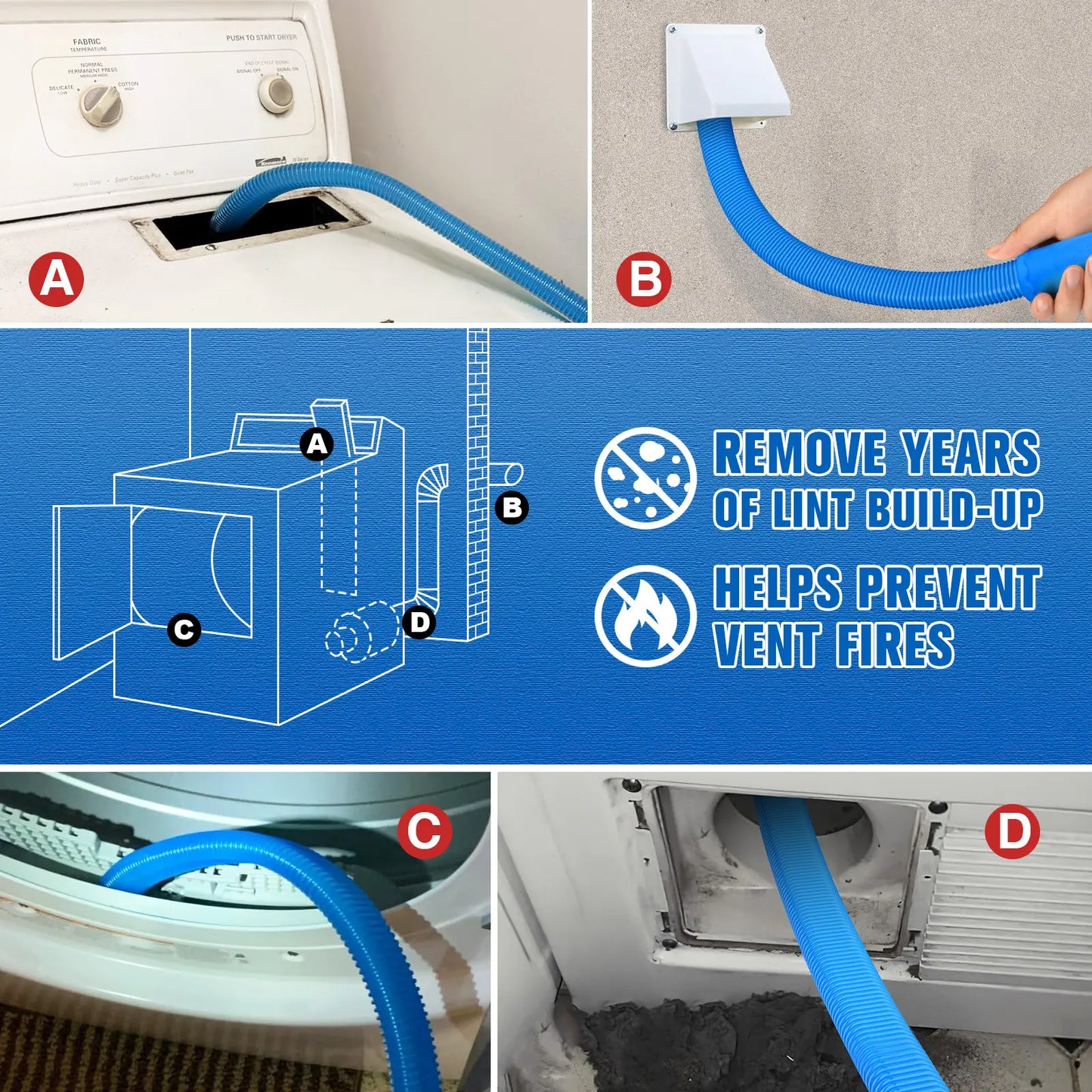 Sealegend Dryer Vent Cleaner kit