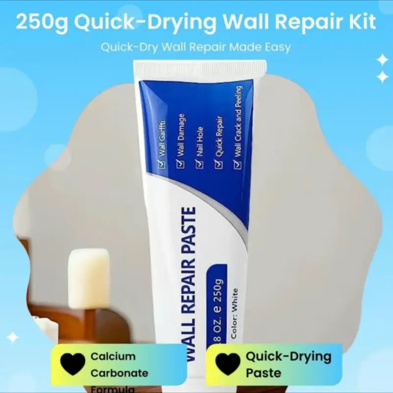 Drywall Patch Repair Kit 250g Wall Mending Agent