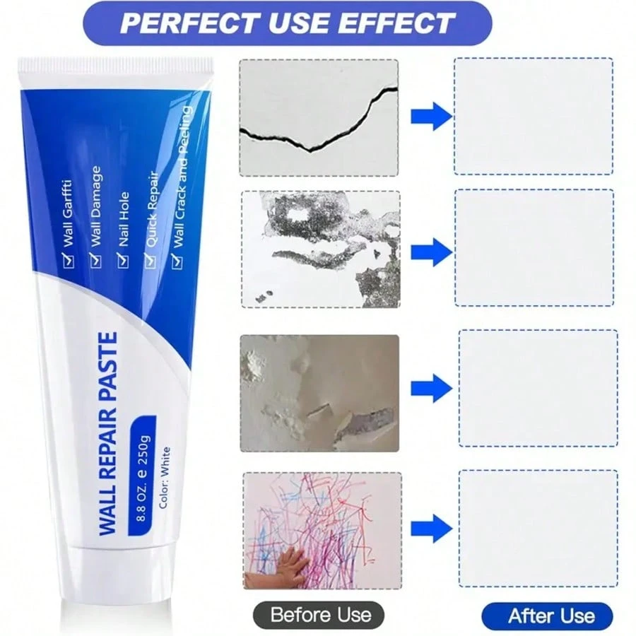 Drywall Patch Repair Kit 250g Wall Mending Agent