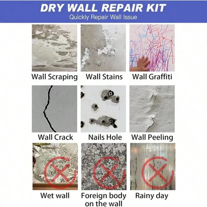 Drywall Patch Repair Kit 250g Wall Mending Agent