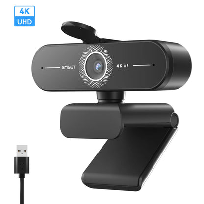 EMEET C60E 4K Webcam Streaming Camera for PC Laptop