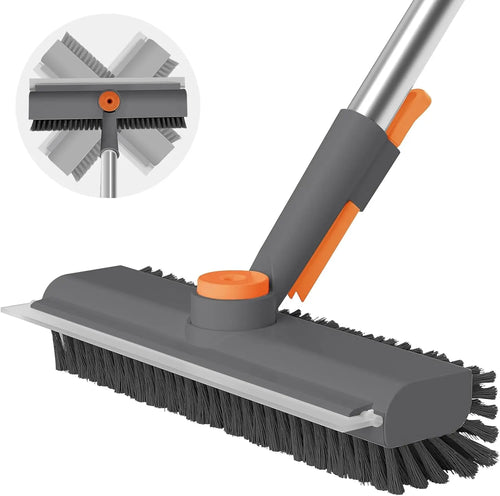 Floor Scrub Brush Bathtub Brush with Long Handle