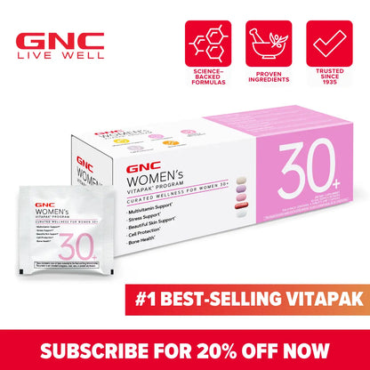 GNC Women's 30+ Vitapak