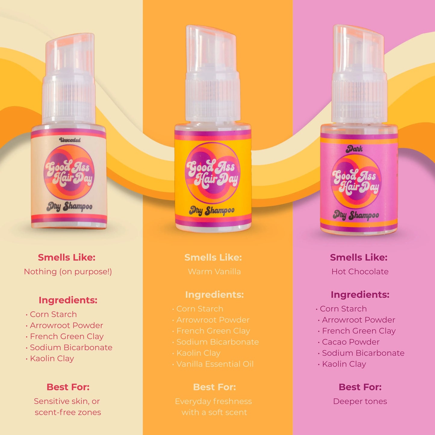 Good Ass Hair Day Original Dry Shampoo Powder 2.8oz