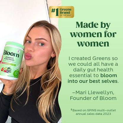 Bloom Nutrition Greens & Superfoods Powder (30 Servings)