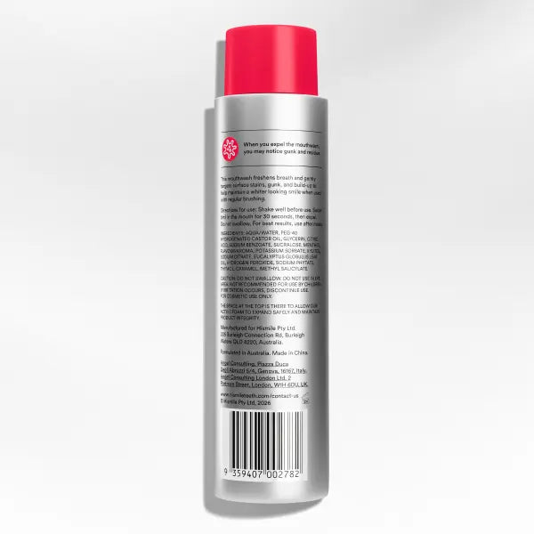 Hismile iD Stain Whitening Mouthwash for White Teeth