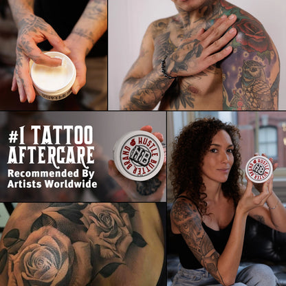 Hustle Butter 5oz Tattoo Balm For New & Older Tattoos