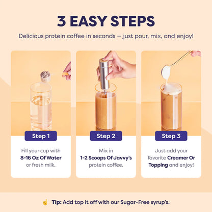 Caramel Protein Iced Coffee
