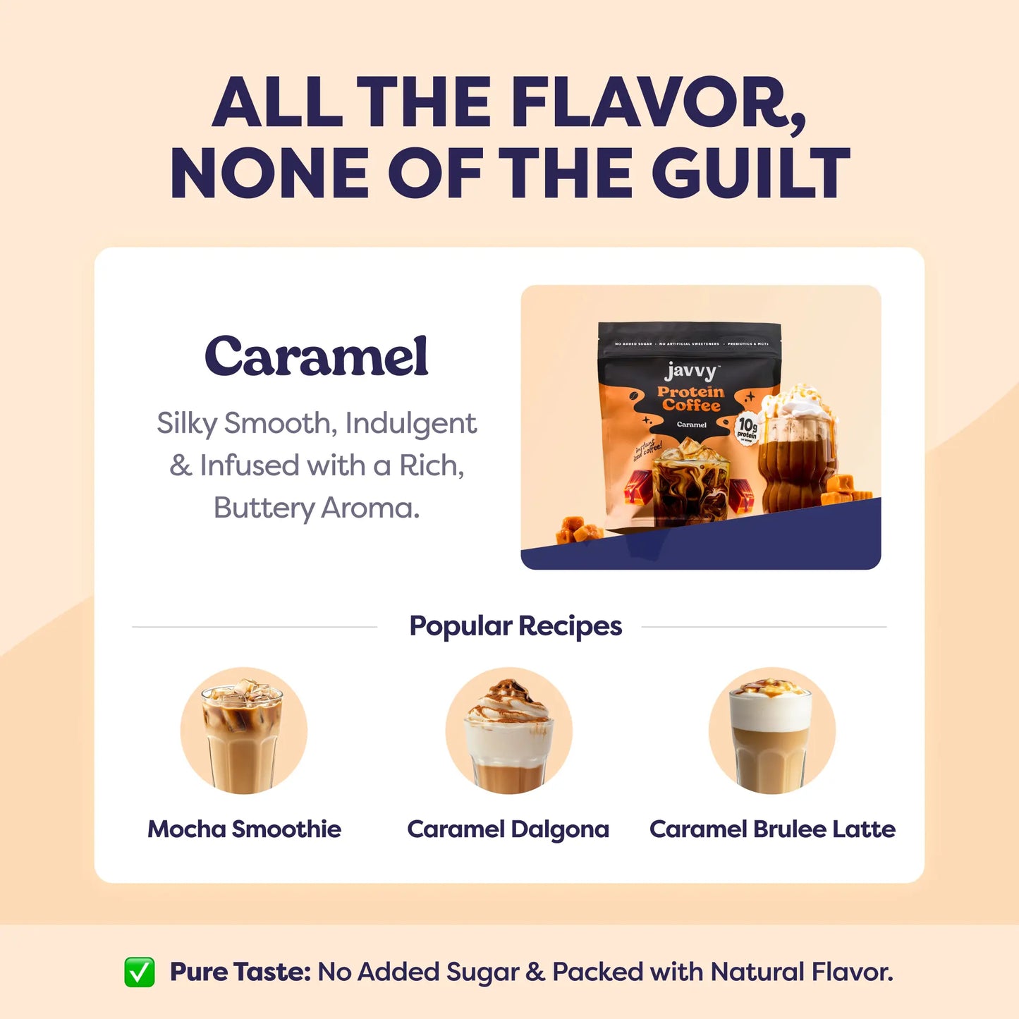 Caramel Protein Iced Coffee
