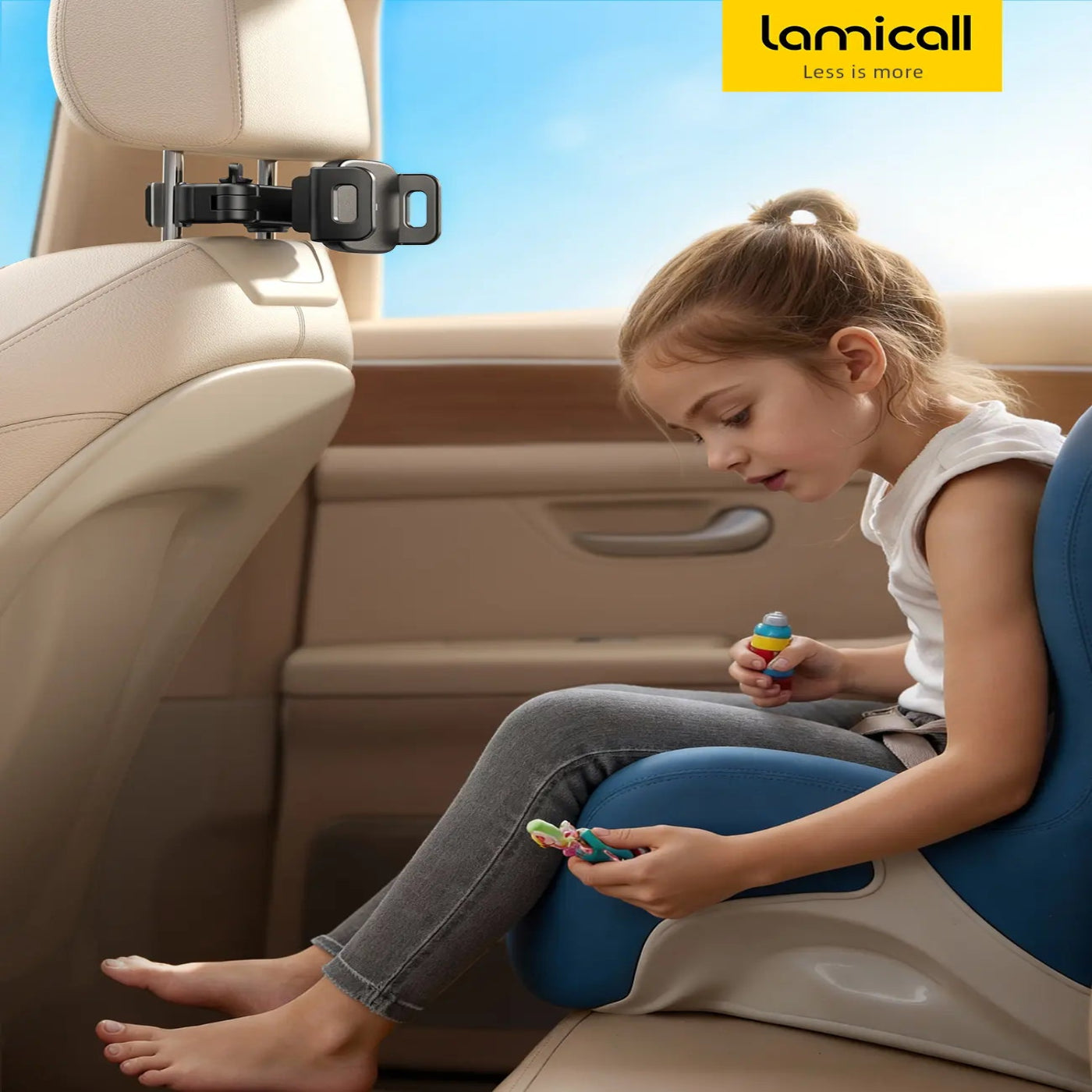 Lamicall Car Headrest Phone and Tablet Holder