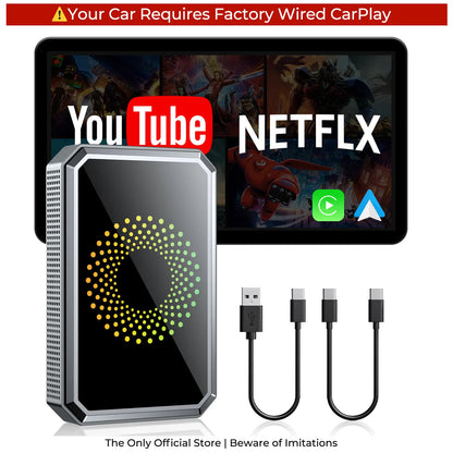 LAMTTO 2026 Wired CarPlay to Wireless Adapter