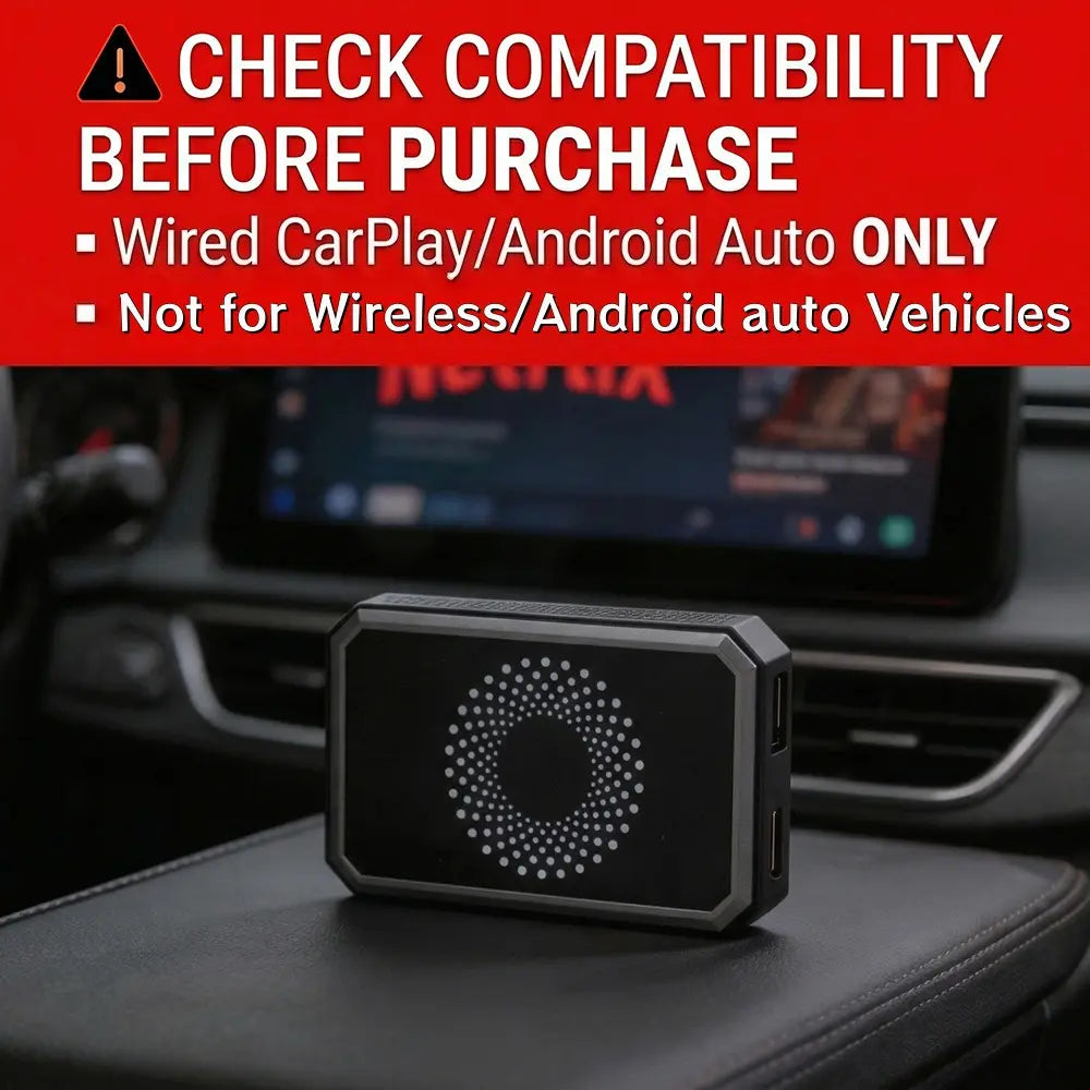 LAMTTO 2026 Wired CarPlay to Wireless Adapter
