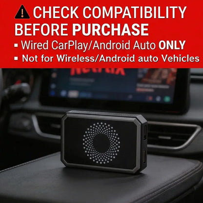 LAMTTO 2026 Wired CarPlay to Wireless Adapter