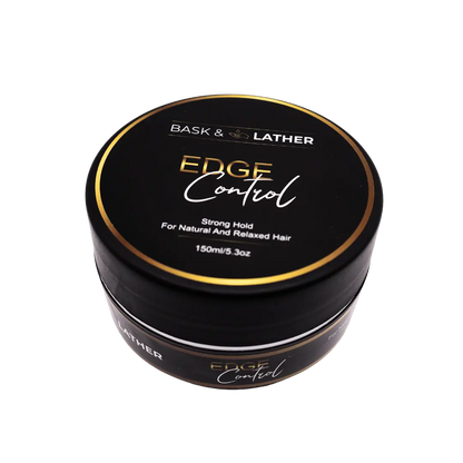 STRONG HOLD- THICK EDGES- EDGE CONTROL BASK AND LATHER Gel Haircare strong edge
