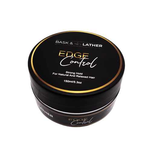 STRONG HOLD- THICK EDGES- EDGE CONTROL BASK AND LATHER Gel Haircare strong edge
