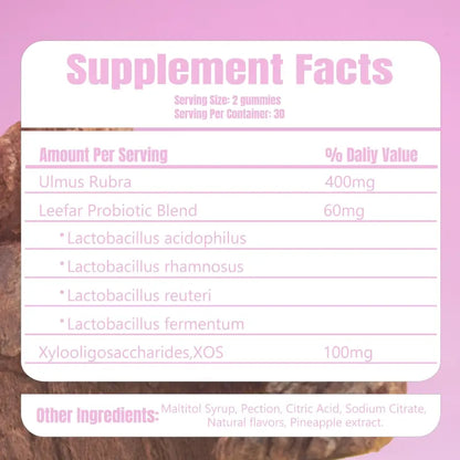 LEEFAR Her Juicy Feminine Probiotics Gummies