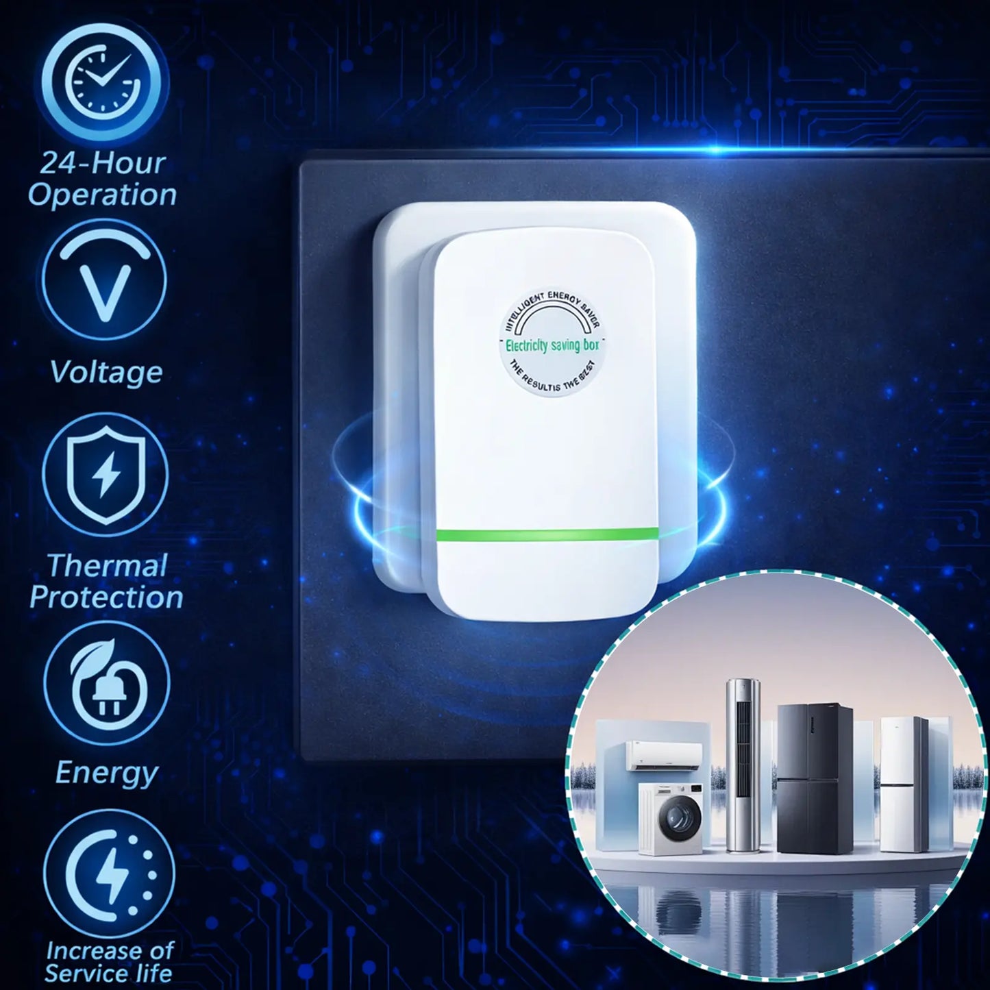 Plug In Power Box with US