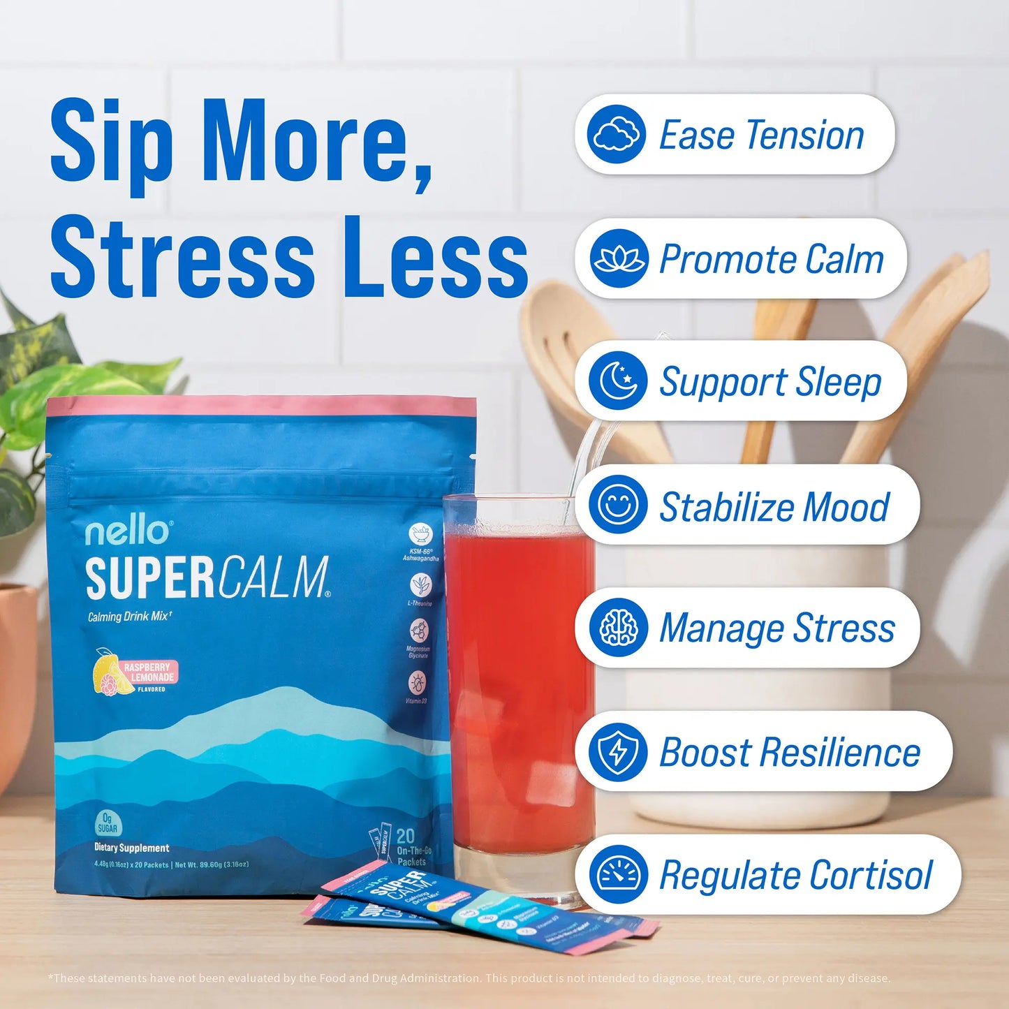 Nello Supercalm Calming Drink Mix