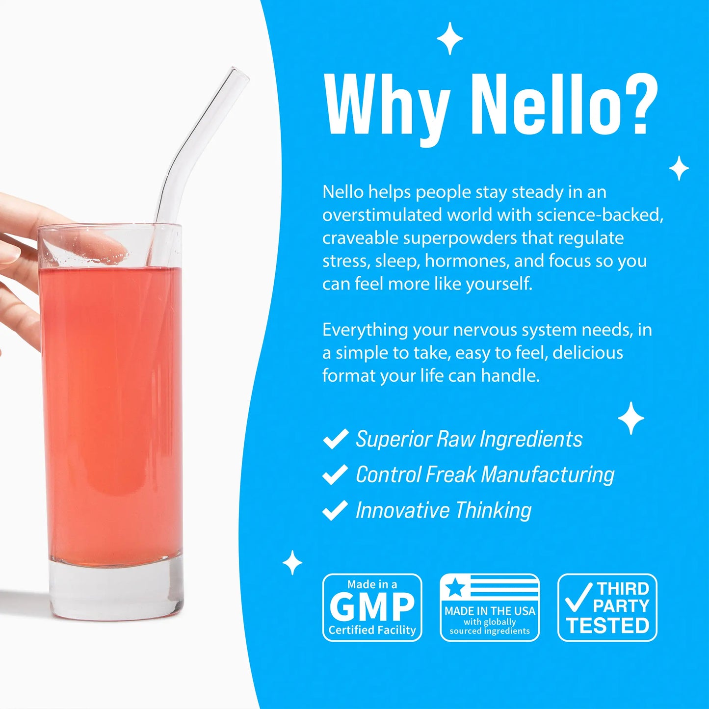 Nello Supercalm Calming Drink Mix
