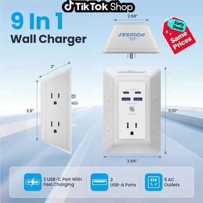 Multi Plug Outlet Surge Protector