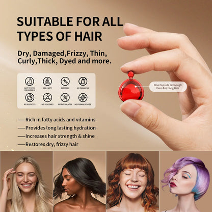 POEROES 50 Capsules Hair Oil