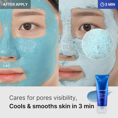 Medicube Zero Pore Mud Mask: Blackhead Clearing & Pore Tightening with AHA/BHA/PHA – 100g / 3.52 oz