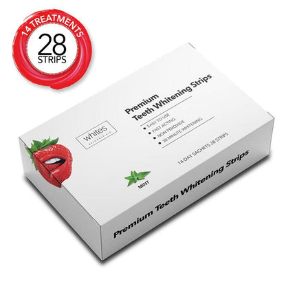 Teeth Whitening Strips, Non Peroxide, Sensitivity Free, Vegan