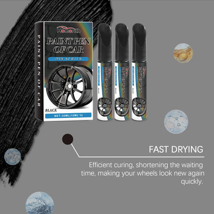 Black Wheel Scratch Repair Pen