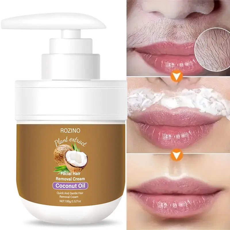 ROZINO Coconut Oil Hair Removal Cream