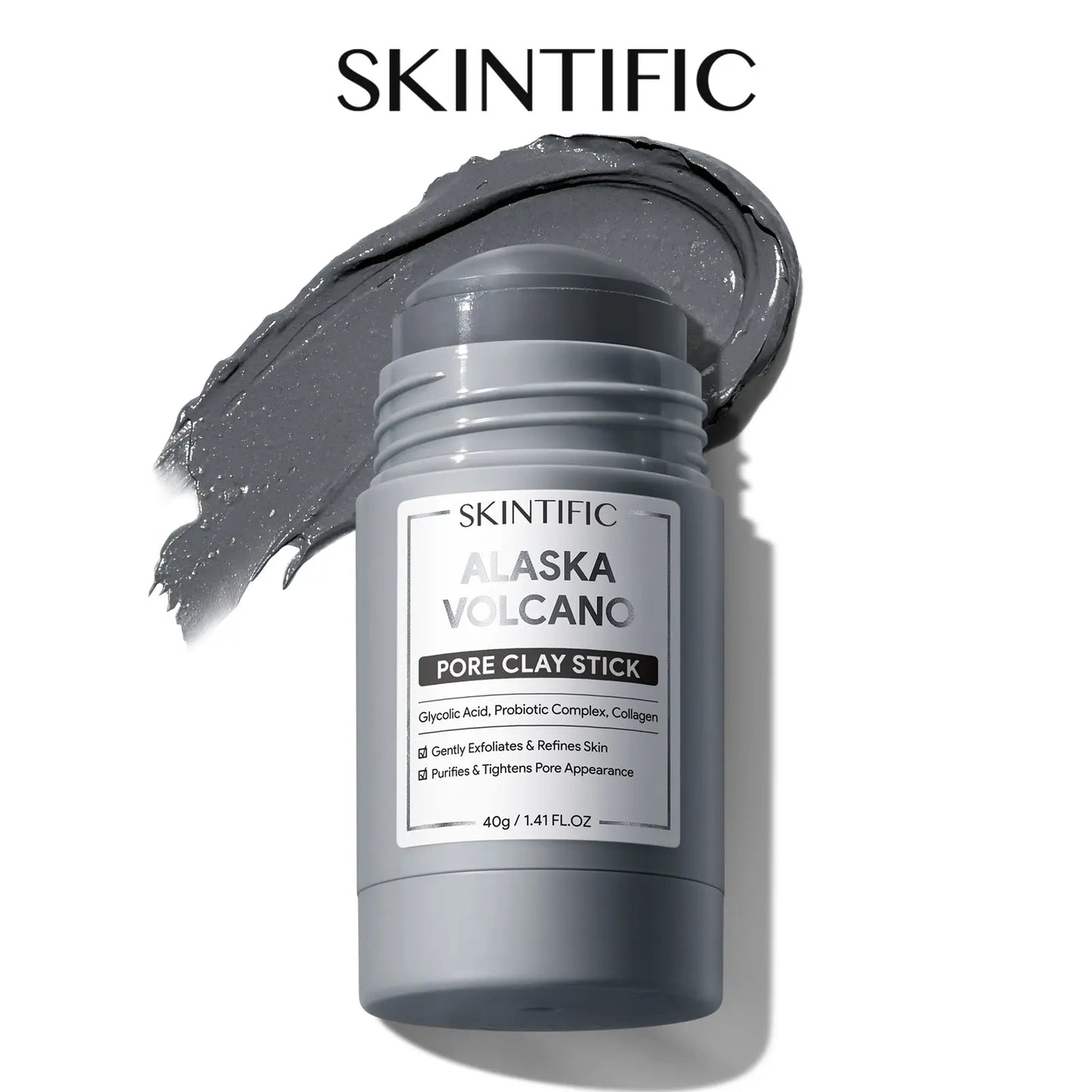 SKINTIFIC Alaska Volcano Pore Clay Stick