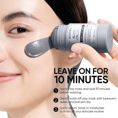 SKINTIFIC Alaska Volcano Pore Clay Stick