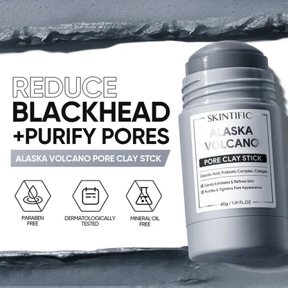 SKINTIFIC Alaska Volcano Pore Clay Stick
