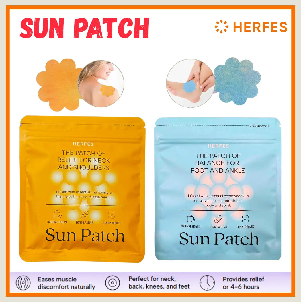 Sun Patch Natural Pain Relief Patches