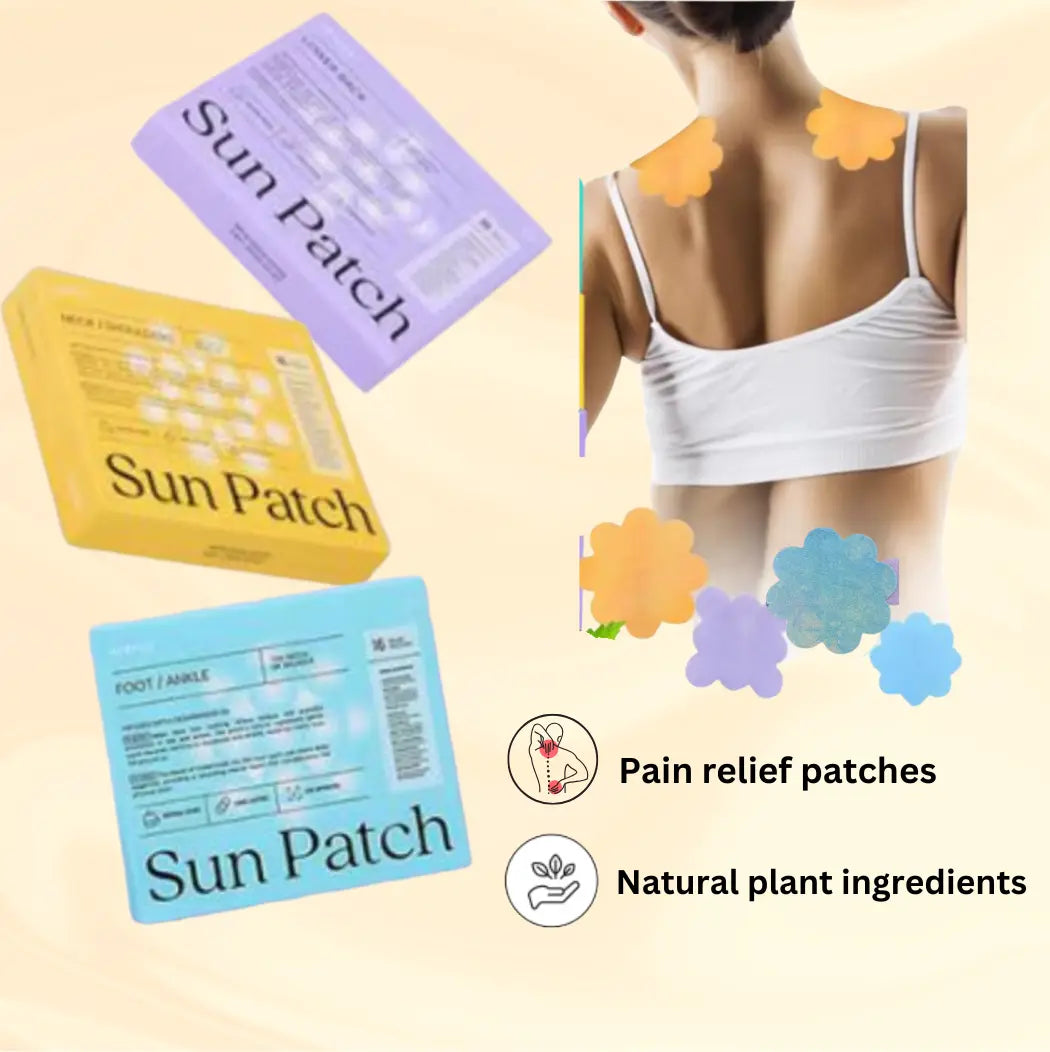 Sun Patch Natural Pain Relief Patches
