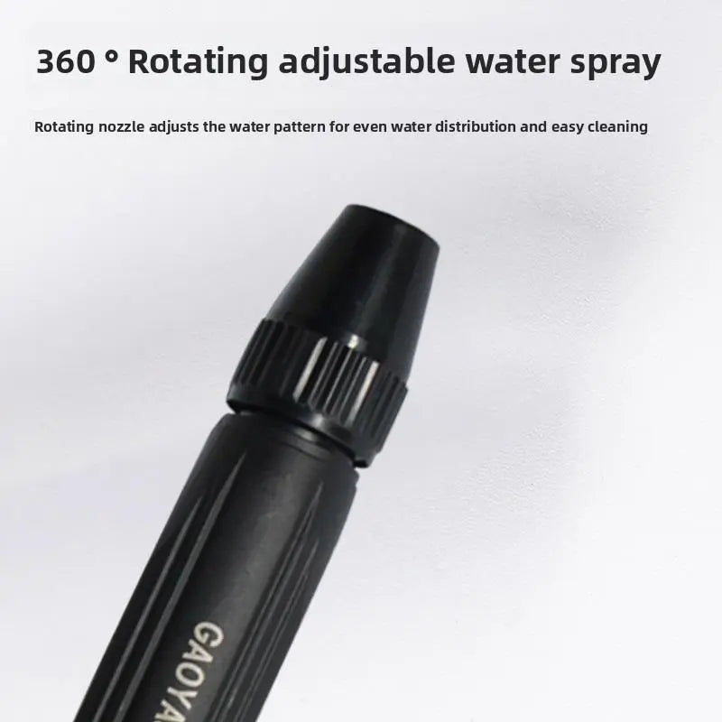 Home high-pressure car wash water gun with booster nozzle