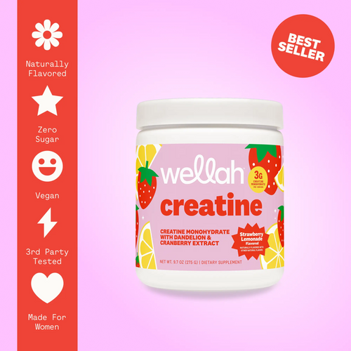 Wellah Creatine Creatine Monohydrate Supplement For Woman