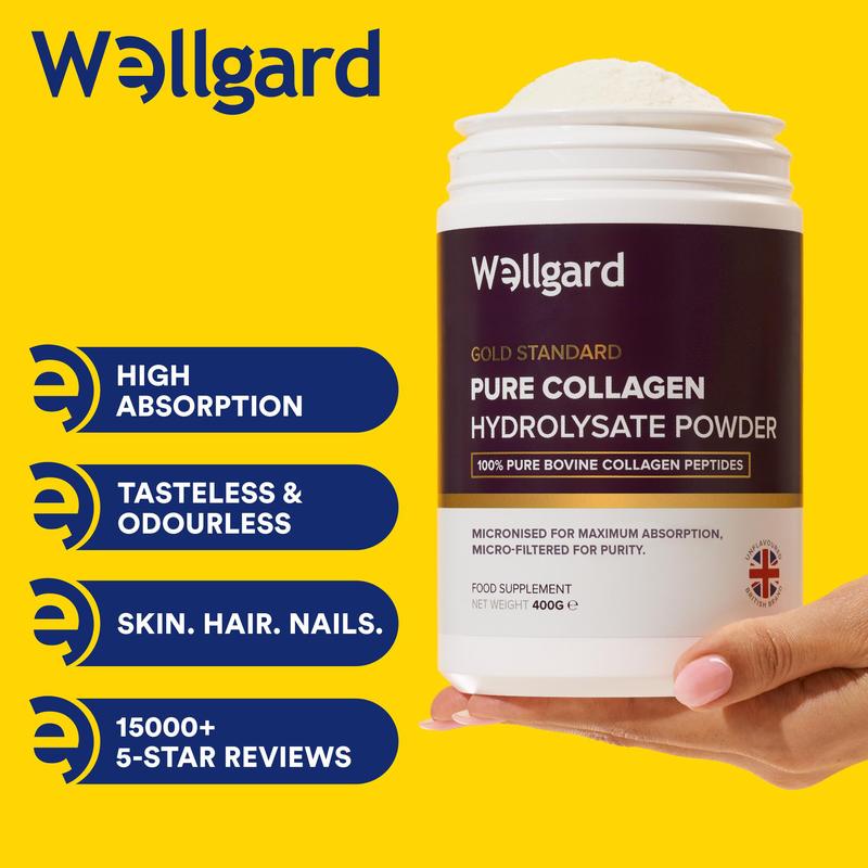 Wellgard Collagen Powder Skin Care Hair & Nails Supplement