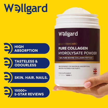 Wellgard Collagen Powder Skin Care Hair & Nails Supplement
