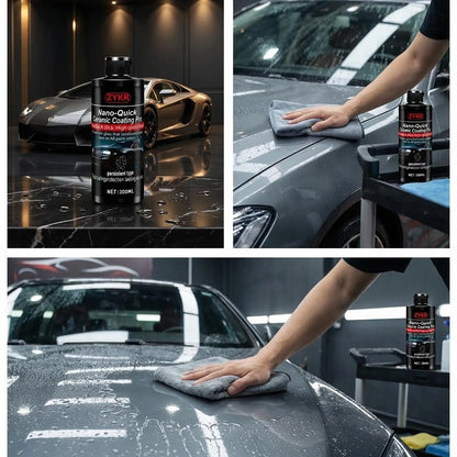 ZYKR automotive nano-ceramic coating product utilizes advanced ceramic technology