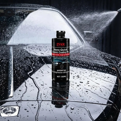 ZYKR automotive nano-ceramic coating product utilizes advanced ceramic technology